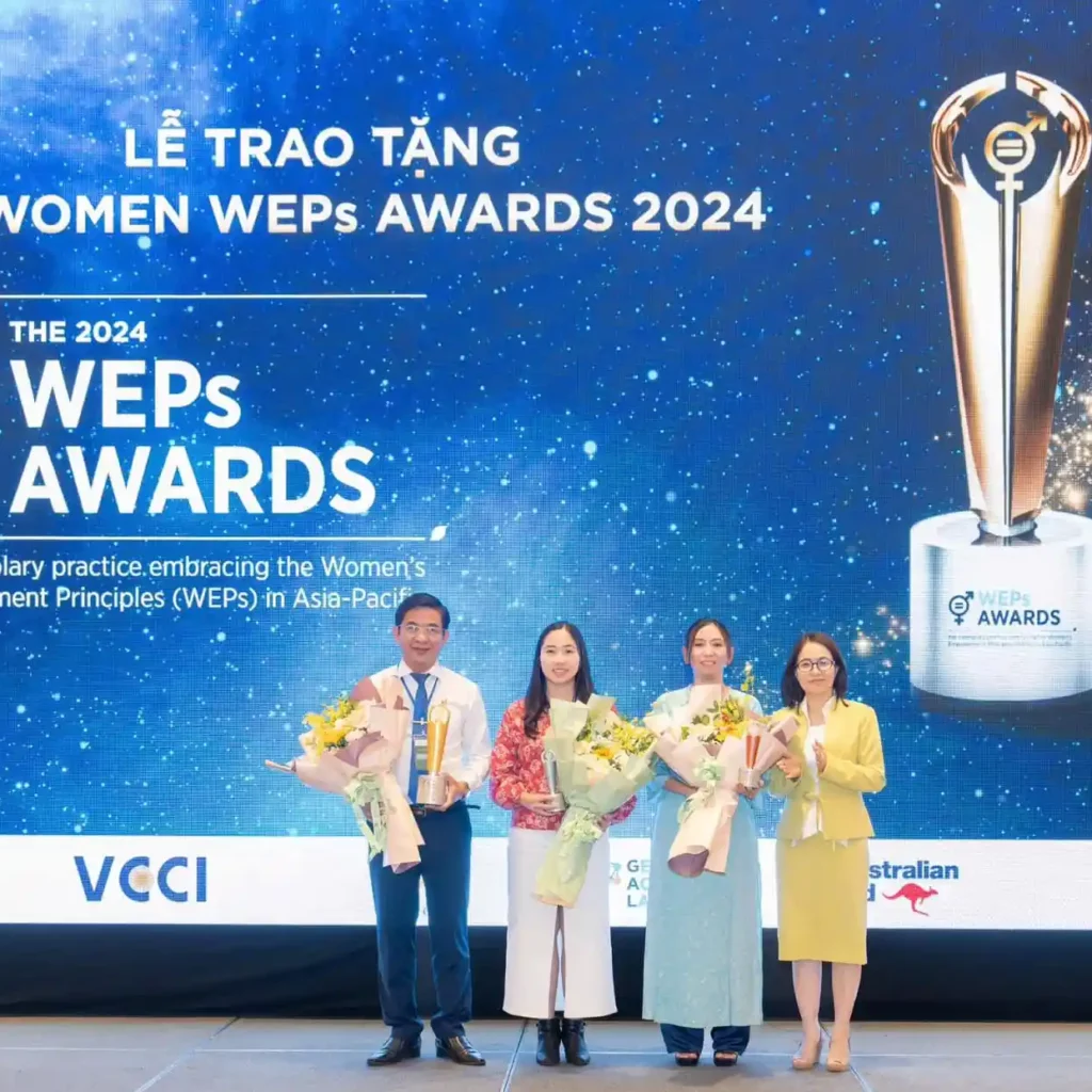 DannyGreen Vinh Dự Nhận Giải Thưởng “Lãnh Đạo Cam Kết Thực Hành Bình Đẳng Giới” Tại UN Women WEPs Awards 2024